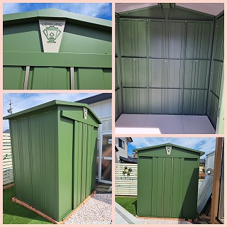 新商品の物置です｜長野県の外構＆エクステリア専門店｜EXLAND Four  